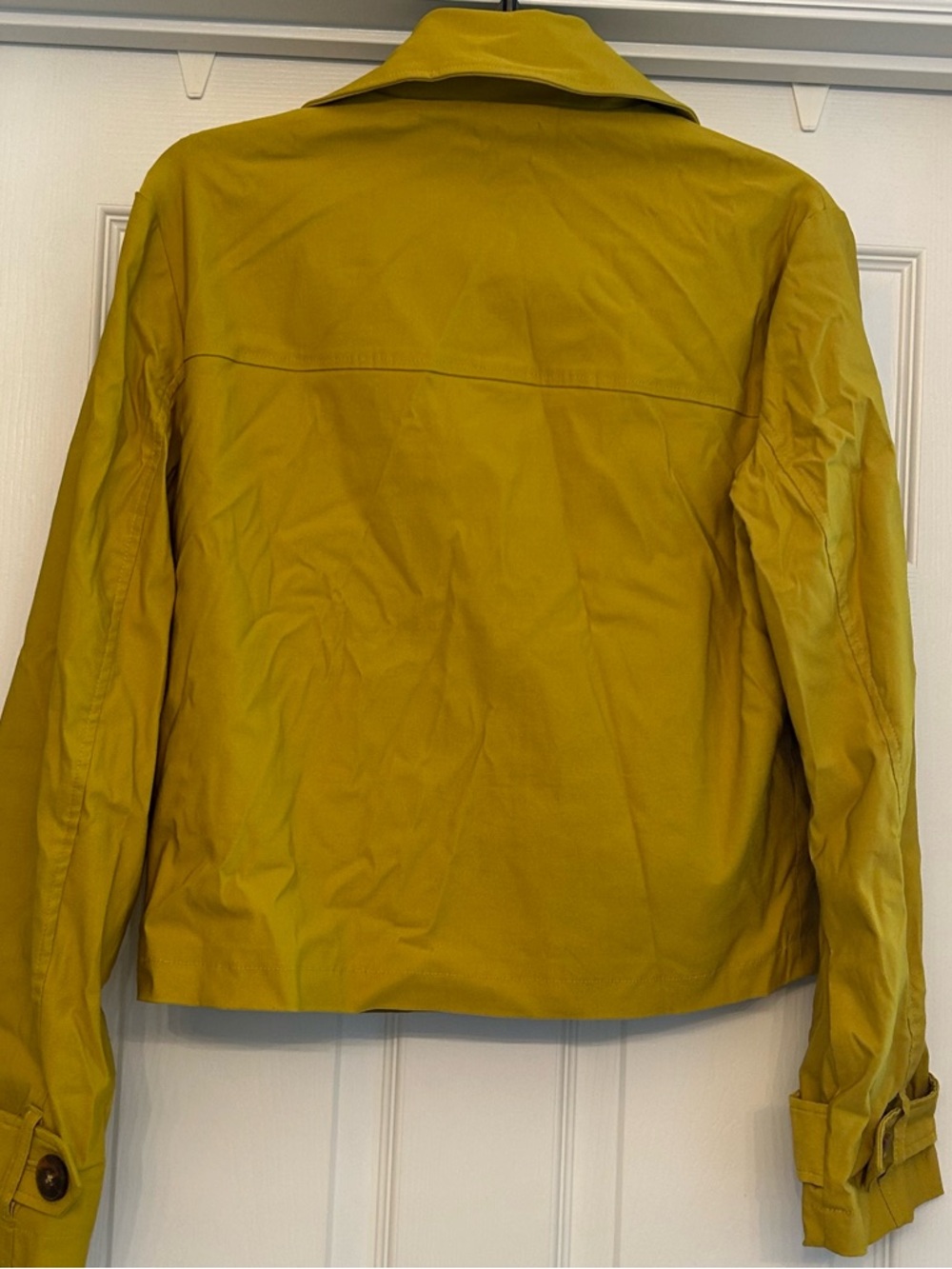Nine West Cropped Trench Coat Size M 🆕 - Picture 7 of 7